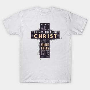 Bible verse | cross quote T-Shirt